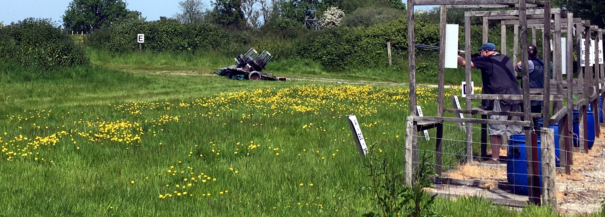 shooting lessons at mill farm clap pigeon club